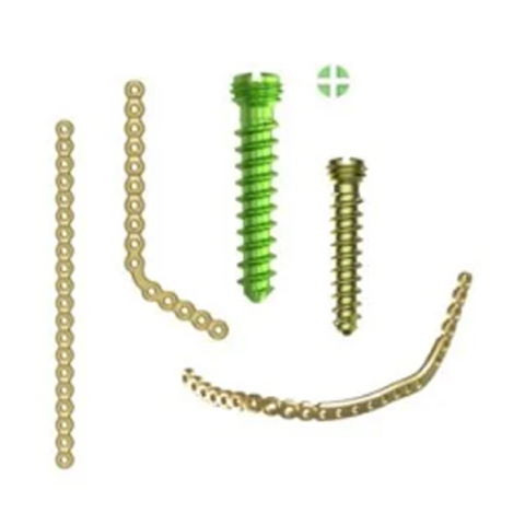 MANDIBULAR-Maxillofacial-Reconstruction-2.4mm-Plates-Screw-&-CMF-lmplant-Set
